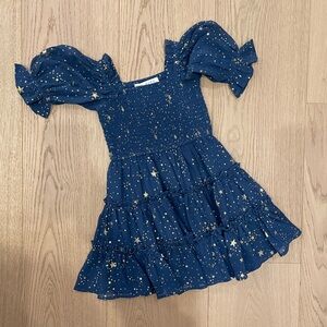 Ivy City Co Navy Starry Kids Dress